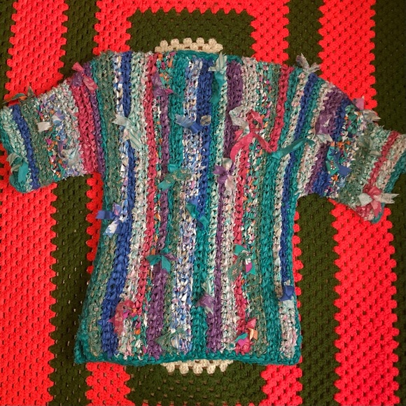 Upcycled Cardigan💙 - Picture 5 of 13